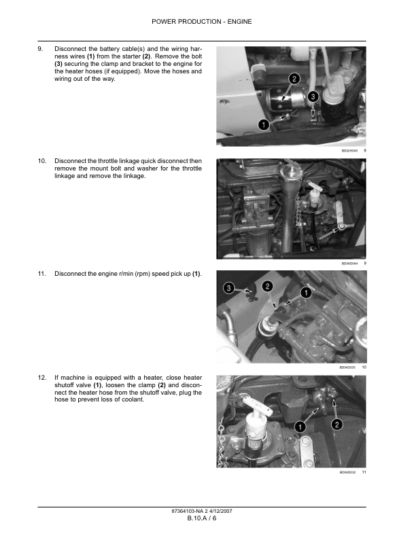 CASE 650K 750K 850K Tier 2 Bulldozer Repair Manual - Image 9