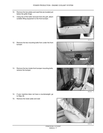 CASE 650K 750K 850K Tier 2 Bulldozer Repair Manual - Image 10