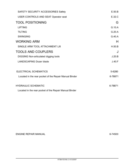 CASE 650K 750K 850K Tier 2 Bulldozer Repair Manual - Image 3