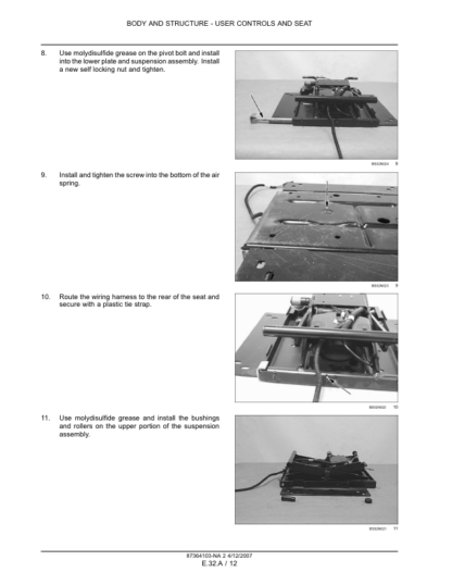 CASE 650K 750K 850K Tier 2 Bulldozer Repair Manual - Image 14