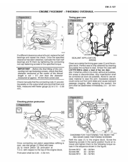 CASE 668TM2 668TE2 Engine Service Manual - Image 4