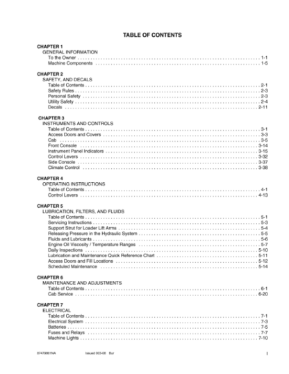 CASE 721E 821E Tier 3 Operators Manual - Image 4