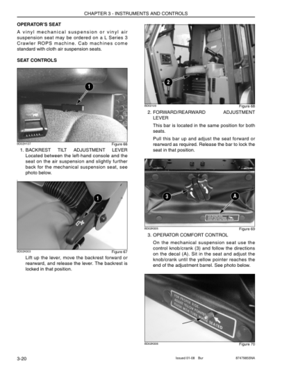 CASE 750L 850L Bulldozer Operators Manual - Image 10