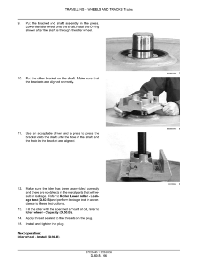 CASE 750L 850L Tier 3 Bulldozer Repair Manual - Image 6