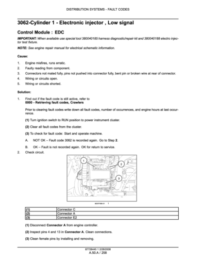 CASE 750L 850L Tier 3 Bulldozer Repair Manual - Image 10