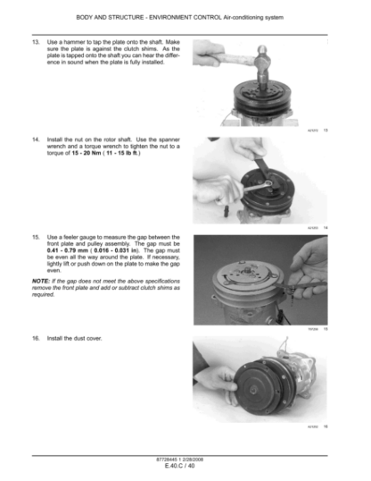 CASE 750L 850L Tier 3 Bulldozer Repair Manual - Image 7