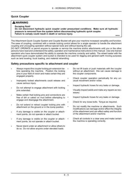 CASE 821F 921F Tier 4 Wheel Loader Operators Manual - Image 9