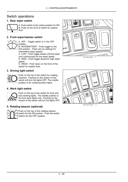 CASE 821F 921F Tier 4 Wheel Loader Operators Manual - Image 8