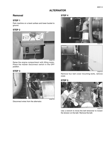 CASE 821F 921F Tier 4 Wheel Loader Service Manual - Image 3