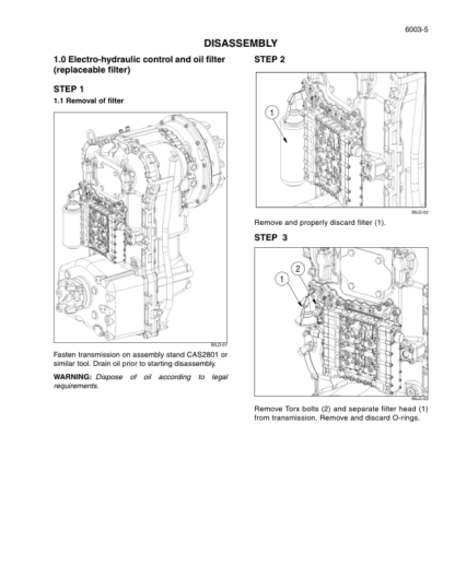 CASE 821F 921F Tier 4 Wheel Loader Service Manual - Image 8