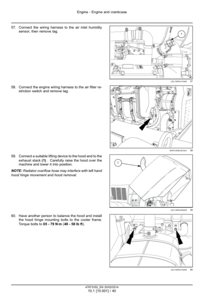 CASE 821F 921F Tier 4b Engine and Transmission Service Manual - Image 15