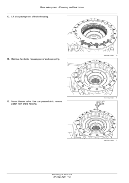 CASE 821F 921F Tier 4b Wheel Loader Service Manual - Image 15