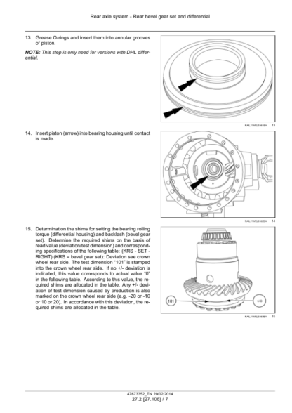 CASE 821F 921F Tier 4b Wheel Loader Service Manual - Image 14