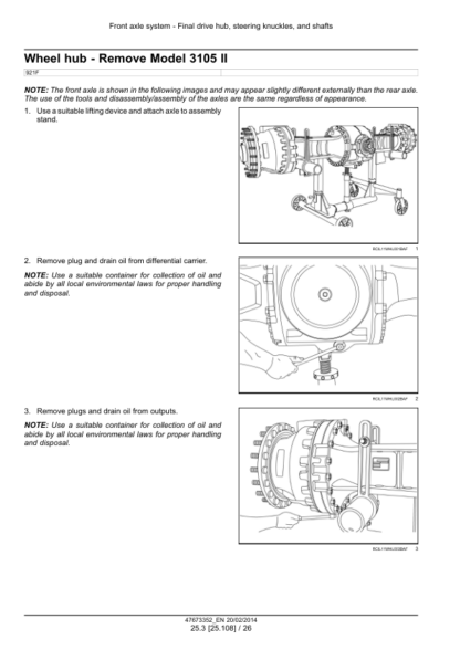 CASE 821F 921F Tier 4b Wheel Loader Service Manual - Image 12