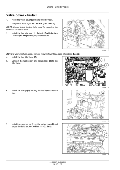 CASE F5DFL F5HFL Tier 4a Engine Service Manual - Image 8