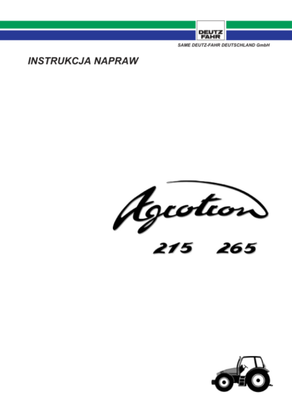DEUTZ AGROTRON 215 265 Instrukcja Napraw - Image 2
