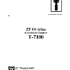 DEUTZ ZF Oś tylna T-7100 Instrukcja Napraw - Image 4