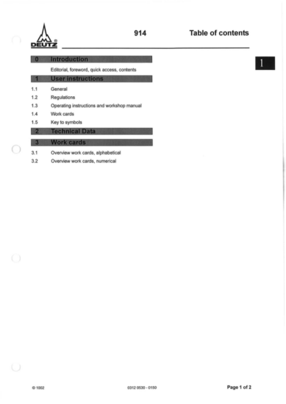 Deutz F6L914 Workshop Manual - Image 4