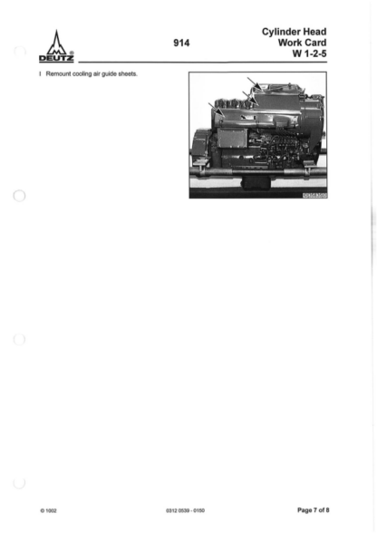 Deutz F6L914 Workshop Manual - Image 9