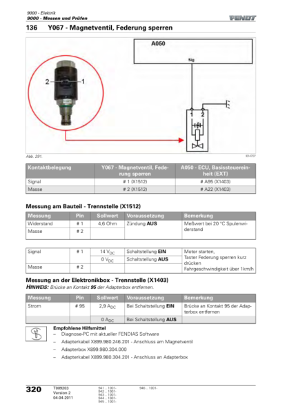 FENDT 941 942 943 944 945 Electric Workshop Manual - Image 6