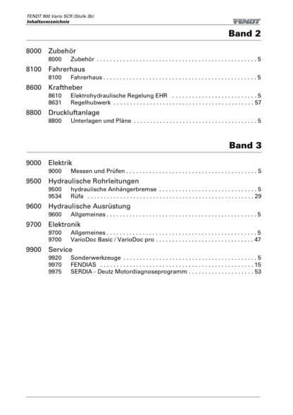 FENDT 941 942 943 944 945 Electric Workshop Manual - Image 4