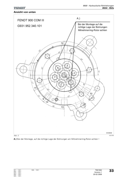 FENDT 941 942 943 944 945 Electric Workshop Manual - Image 8