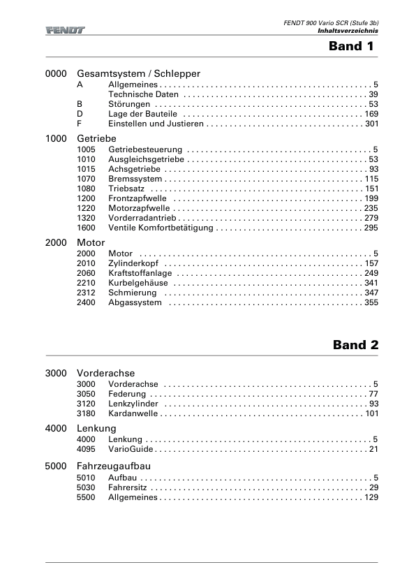 FENDT 941 942 943 944 945 Electric Workshop Manual - Image 3