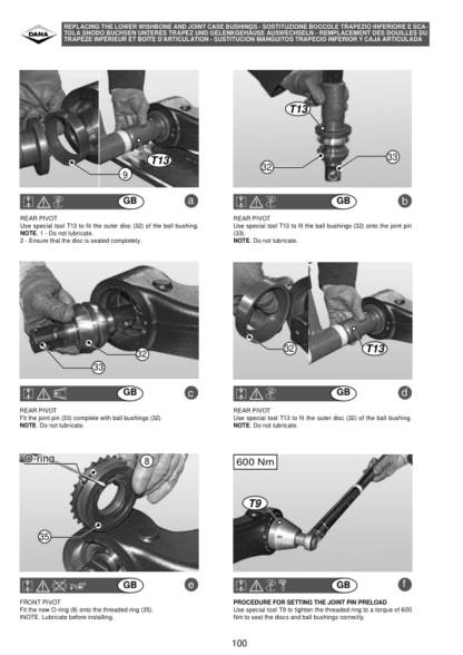 FENDT DANA MO970S10 Axle Workshop Manual - Image 5