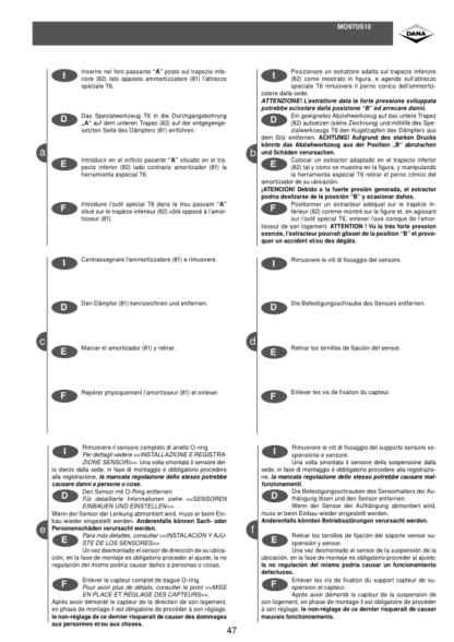 FENDT DANA MO970S10 Axle Workshop Manual - Image 13