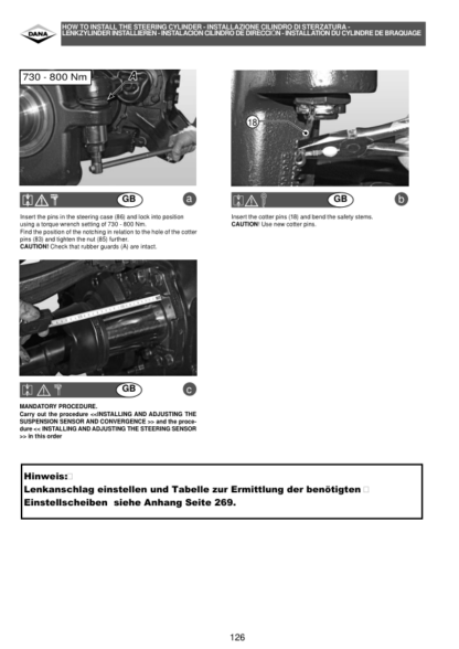 FENDT DANA MO970S10 Axle Workshop Manual - Image 6