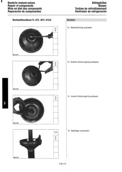 FENDT Deutz Engine 912 913 Workshop Manual - Image 12