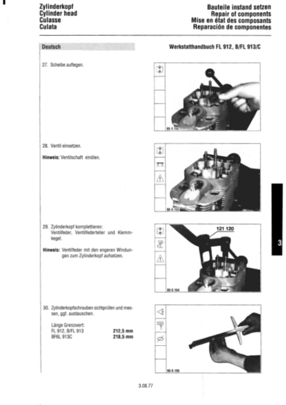 FENDT Deutz Engine 912 913 Workshop Manual - Image 10