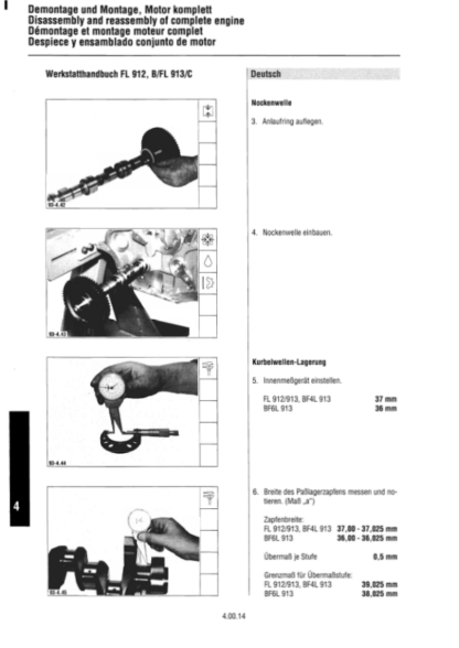 FENDT Deutz Engine 912 913 Workshop Manual - Image 13