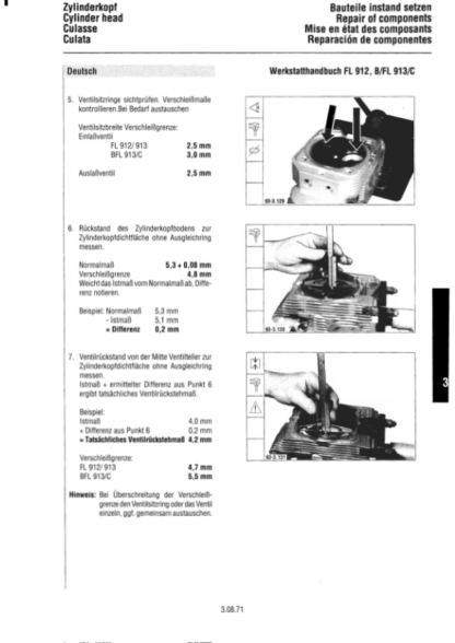 FENDT Deutz Engine 912 913 Workshop Manual - Image 9