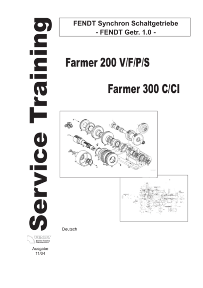 FENDT Farmer 200 Farmer 300 Service Manual - Image 3