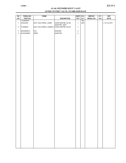Hidromek HMK 102B Backhoe Loader Parts Catalog - Image 10