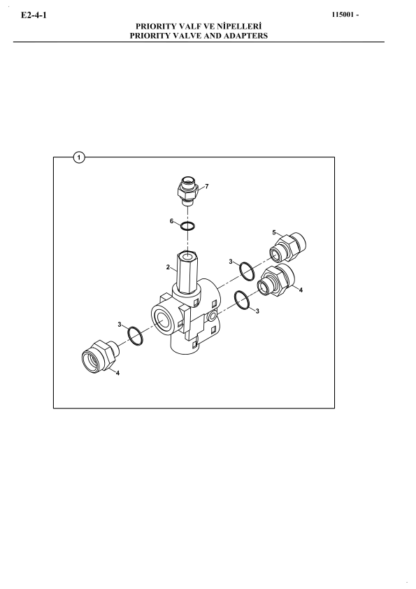 Hidromek HMK 102B Backhoe Loader Parts Catalog - Image 9