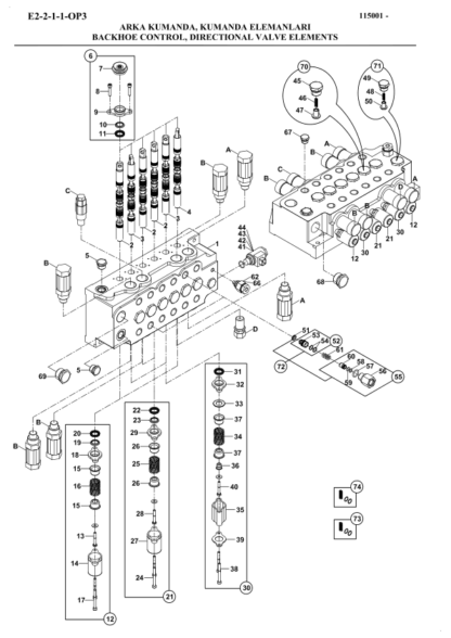 Hidromek HMK 102B Backhoe Loader Parts Catalog - Image 8