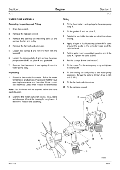 JCB 8013 8015 8017 0817 Service Manual - Image 11