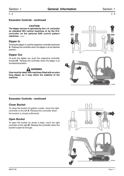 JCB 8013 8015 8017 0817 Service Manual - Image 12