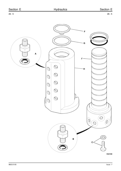 JCB 8013 8015 8017 0817 Service Manual - Image 10