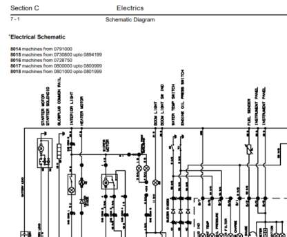 JCB 8013 8015 8017 0817 Service Manual - Image 2