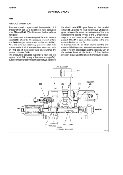 KOBELCO E215 E235 Excavator Workshop Manual - Image 8