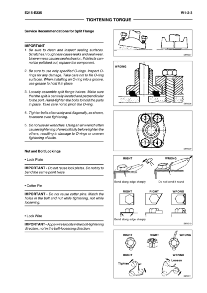 KOBELCO E215 E235 Excavator Workshop Manual - Image 11