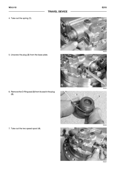KOBELCO E215 E235 Excavator Workshop Manual - Image 13