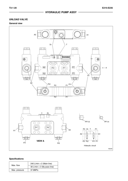 KOBELCO E215 E235 Excavator Workshop Manual - Image 6