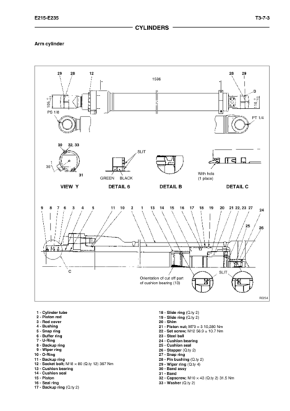 KOBELCO E215 E235 Excavator Workshop Manual - Image 9