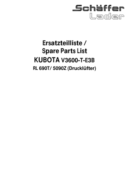 Kubota V3600-T-E3B-EU-Z4 Diesel Engine Parts Manual - Image 3