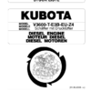 Kubota V3600-T-E3B-EU-Z4 Diesel Engine Parts Manual - Image 2
