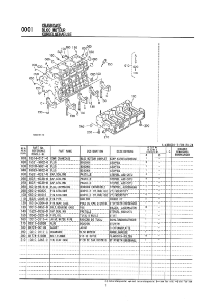 Kubota V3800DI-E2B-EU-Z4 Diesel Engine Parts Manual - Image 4